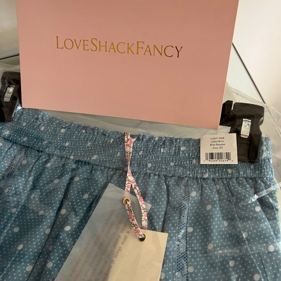 LoveShackFancy Adia Ruffle Mini Skirt - Picture 8 of 8